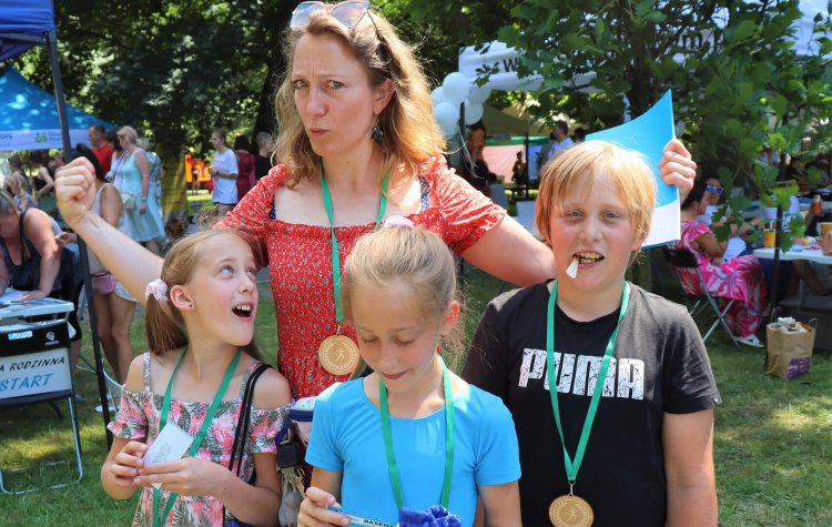 Baw się i badaj na pikniku Wielospecjalistycznego Szpitala Wojewódzkiego w Gorzowie Wlkp.