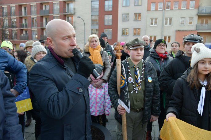 Stargard solidarny z Ukrainą.