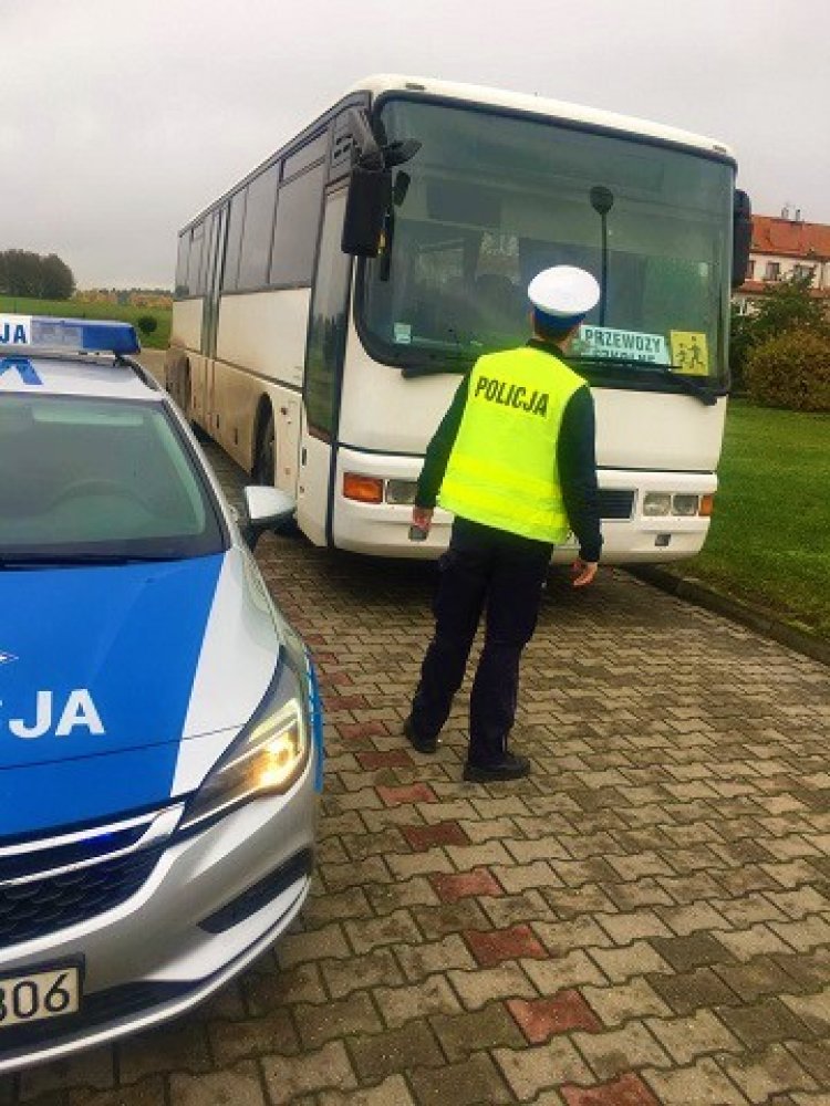 Bezpieczna podroż autokarem- działania stargardzkich policjantów.